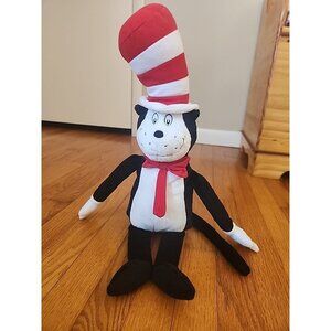 Dr. Seuss Cat In The Hat Stuffed Plush Toy 9"